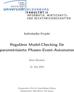 Reguläres Model-Checking für parametrisierte Phasen-Event-Automaten - Individuelles Projekt