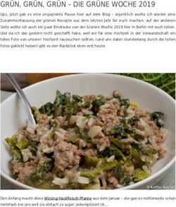 GR&Uuml;N, GR&Uuml;N, GR&Uuml;N - DIE GR&Uuml;NE WOCHE 2019 - Katha-kocht!