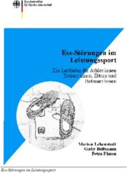 Ess-St&ouml;rungen im Leistungssport - BISp