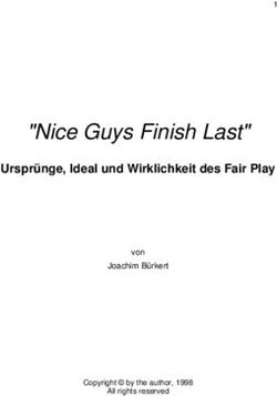 "Nice Guys Finish Last" - Urspr&uuml;nge, Ideal und Wirklichkeit des Fair Play von Joachim B&uuml;rkert