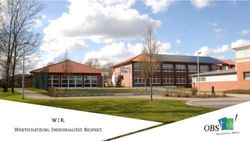 TEST DRIVE APPLICATION - SYSTEM BENEFITS & RATIONALE - WERTSCH&Auml;TZUNG. INDIVIDUALIT&Auml;T. RESPEKT - Oberschule B&ouml;sel
