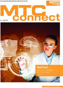 Connect - MedTech. Alles zum richtigen Ein- & Umstieg Seite 6 12 - Medizintechnik-Cluster