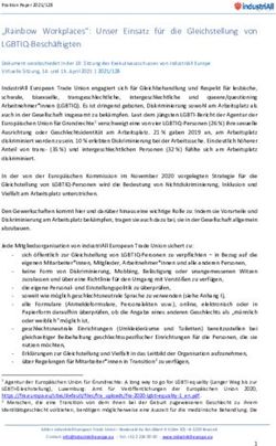 "Rainbow Workplaces": Unser Einsatz f&uuml;r die Gleichstellung von LGBTIQ-Besch&auml;ftigten
