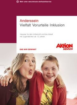 Anderssein Vielfalt Vorurteile Inklusion - Impulse für den Unterricht und die Arbeit mit Jugendlichen ab 12 Jahren - Aktion Mensch