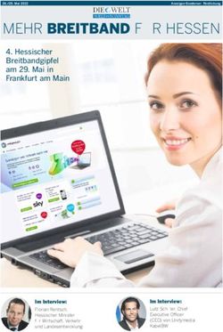 MEHR BREITBAND FÜR HESSEN - HESSISCHER BREITBANDGIPFEL AM 29. MAI IN FRANKFURT AM MAIN