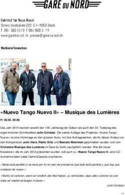"Nuevo Tango Nuevo II" - Musique des Lumi&egrave;res