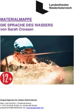 MATERIALMAPPE DIE SPRACHE DES WASSERS - von Sarah Crossan - Landestheater Nieder&ouml;sterreich