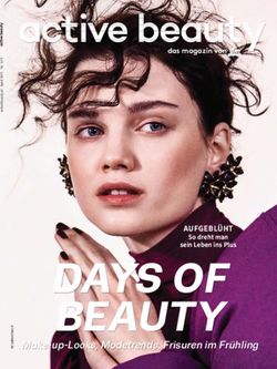 DAYS OF BEAUTY AUFGEBL&Uuml;HT - So dreht man - active beauty