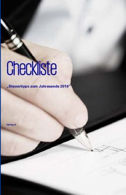 Checkliste "Steuertipps zum Jahresende 2019" - assets.kpmg