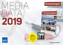 2019 MEDIA DATA - "We speak automotive." - WEKA Industrie Medien