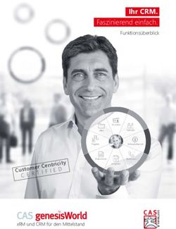 Ihr CRM. Faszinierend einfach. Funktions&uuml;berblick - xRM und CRM f&uuml;r den Mittelstand - Medialine AG