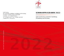 SEMINARPROGRAMM 2022 - SYST INSTITUT