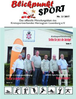 Stellen Sie jetzt die Antr&auml;ge! - Kreissportlerehrung - Was ist versichert?