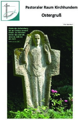 Ostergruß Pastoraler Raum Kirchhundem