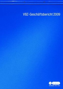 VBZ-Geschäftsbericht 2009 - Stadt Zürich