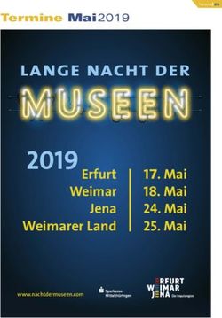 2019 LANGE NACHT DER - Erfurt Weimar Jena Weimarer Land - takt-Magazin.de
