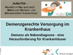 Krankenhaus Demenzgerechte Versorgung im - Demenz als Nebendiagnose - eine Herausforderung f&uuml;r Krankenh&auml;user - Klinikum Stuttgart