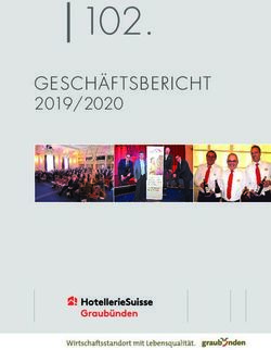 GESCHÄFTSBERICHT 2019/2020 - Hotelleriesuisse