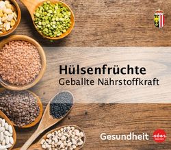 Geballte N&auml;hrstoffkraft - H&uuml;lsenfr&uuml;chte - Geballte N&auml;hrstoffkraft
