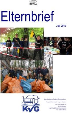 Elternbrief Juli 2019 - Kardinal-von-Galen-Gymnasium Hiltrup