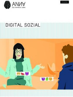 DIGITAL SOZIAL Dossier - ANNA - Das vernetzte Leben