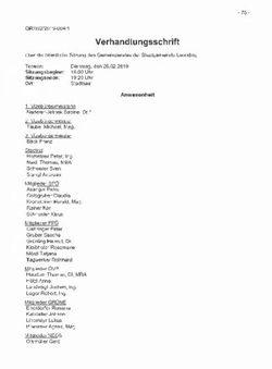 Verhandlungsschrift - Stadt Leonding