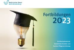 2023 Fortbildungen - f&uuml;r Mitarbeitende der Gesetzlichen Kranken- und Sozialen Pflegeversicherung