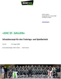"EHC ST. GALLEN" Schutzkonzept f&uuml;r den Trainings- und Spielbetrieb