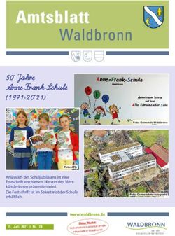 50 Jahre Anne-Frank-Schule (1971-2021) - Gemeinde ...