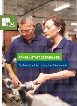 FAKTEN STATT ZERRBILDER - Die Realit&auml;t auf dem deutschen Arbeitsmarkt - Bda Arbeitgeber