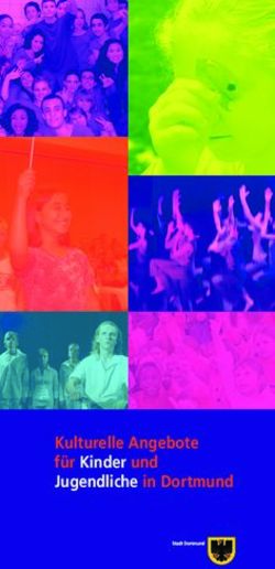Kulturelle Angebote f&uuml;r Kinder und Jugendliche in Dortmund - Stadt ...