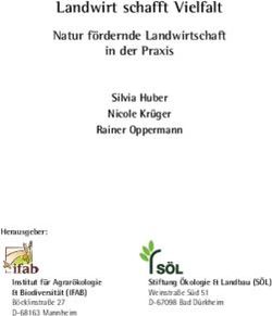 Landwirt schafft Vielfalt - Natur f&ouml;rdernde Landwirtschaft in der Praxis