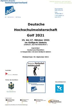 Deutsche Hochschulmeisterschaft Golf 2021 - bis 17. Oktober 2021 im Golfpark Idstein