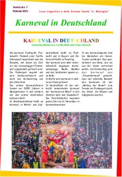 Karneval in Deutschland - KARNEVAL IN DEUTSCHLAND