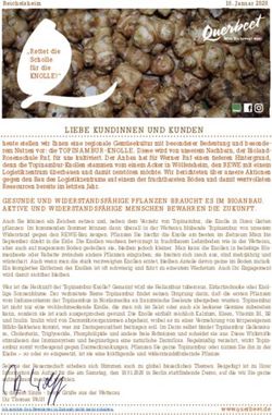 LI EBE KUNDI NNEN UND KUNDEN - Querbeet