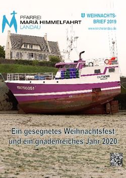 WEIHNACHTS-BRIEF 2019 - www.kirchelandau.de - Kirche in Landau