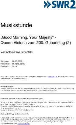 Musikstunde "Good Morning, Your Majesty" - Queen Victoria zum 200. Geburtstag (2)