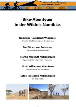 Bike-Abenteuer in der Wildnis Namibias - Namibia-Reisen
