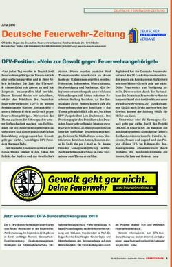 Deutsche Feuerwehr-Zeitung - Deutscher Feuerwehrverband