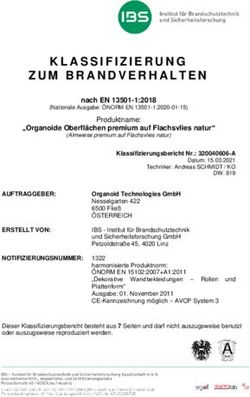 ZUM BRANDVERHALTEN - Organoid ...