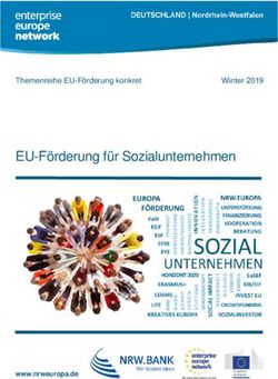 EU-Förderung für Sozialunternehmen - Themenreihe EU-Förderung konkret Winter 2019 - NRW.Europa