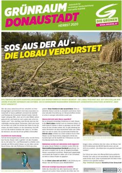 HERBST 2020 - Die Gr&uuml;nen ...