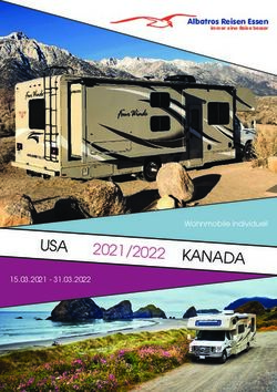 USA 2021/2022 KANADA - Albatros Reisen Essen immer eine Reise besser
