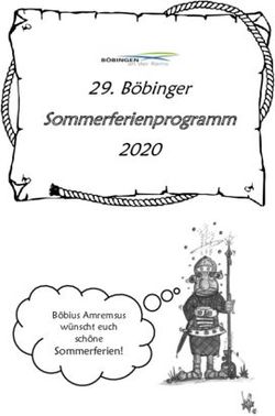 B&ouml;binger Sommerferienprogramm 2020