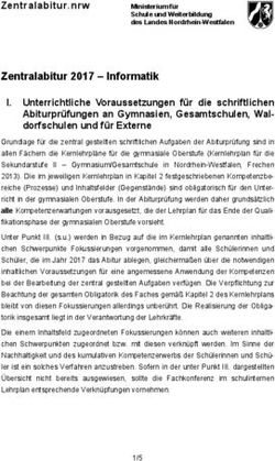 Zentralabitur 2017 - Informatik - Zentralabitur.nrw