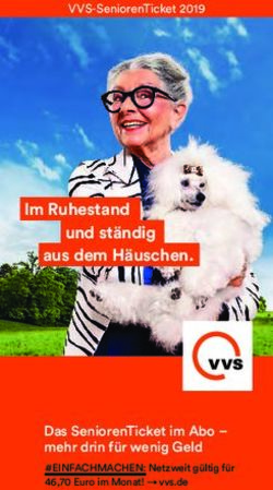 Im Ruhestand und st&auml;ndig aus dem H&auml;uschen - Das SeniorenTicket im Abo - mehr drin f&uuml;r wenig Geld - VVS