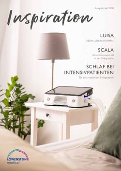 Inspiration Ausgabe Juli 2020 - LUISA &Uuml;BERALLDURCHATMEN - L&ouml;wenstein Medical ...