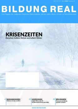 KRISENZEITEN Zwischen hei&szlig;em Herbst und kaltem Winter - 6 | BILDUNGSKONGRESS - Verband Deutscher Realschullehrer