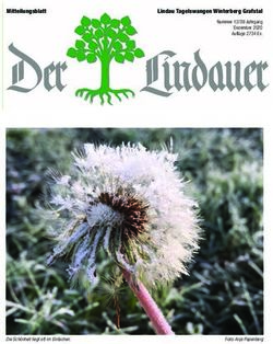 MITTEILUNGSBLATT LINDAUTAGELSWANGENWINTERBERGGRAFSTAL