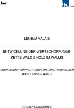 LIGNUM VALAIS ENTWICKLUNG DER WERTSCH&Ouml;PFUNGS-KETTE WALD & HOLZ IM WALLIS - PROJEKTBESCHRIEB